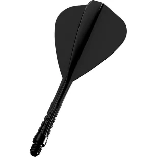   Fluturas si tija darts  Mission Force 90 negru, Fluturas Kite si tija lunga