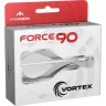   Fluturas si tija darts Mission Force 90 Vortex alb, fluturas Kite si tija lunga