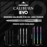 Varf darts Mission Caliburn EVO GV1-Logo 26mm negru