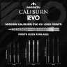 Varf darts Mission Caliburn EVO GV-Logo 32mm negru