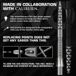 Varf darts Mission Caliburn EVO GV-Logo 32mm negru
