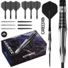 Set sageti darts steel Mission Katana 24g, 95% wolfram