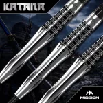 Set sageti darts steel Mission Katana 24g, 95% wolfram