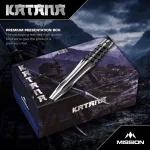 Set sageti darts steel Mission Katana 24g, 95% wolfram