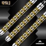 Set sageti darts steel Mission Kinsuji 22g, 95% wolfram
