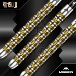Set sageti darts steel Mission Kinsuji 26g, 95% wolfram