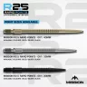 Varf darts Mission R2.5 Rapid Points - GV1 negru, 30mm