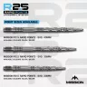 Varf darts Mission R2.5 Rapid Points - SGV negru, 35mm