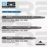 Varf darts Mission R2,5 rapid Points - GV2 argintiu, 30mm