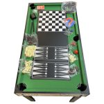 Masa de joc Multifunctionala 12 in 1, Marimea 4'