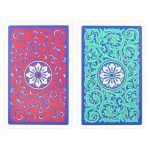 Carti de joc Bridge 100% plastic, Copag Neo Rosu-Verde, set dublu