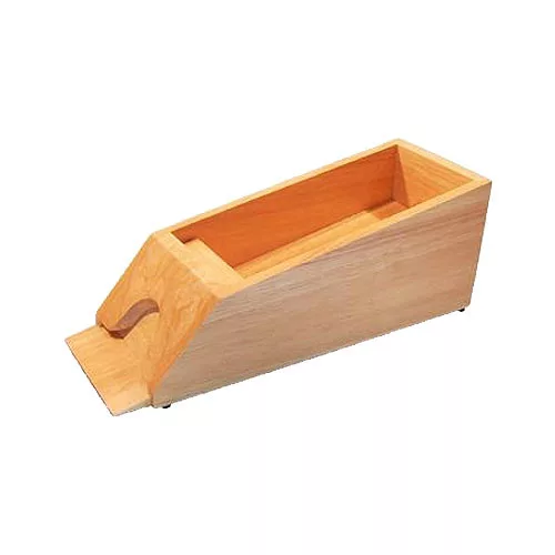 Dealer shoe din lemn pentru 4 pachete de carti