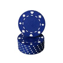   Jeton poker cu SimboluriCărţiPoker , albastru 11,5g
