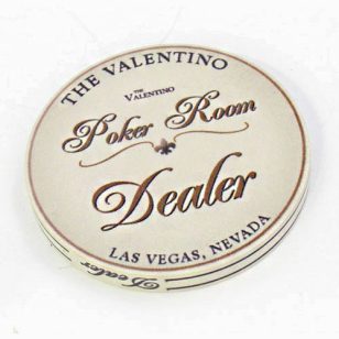 Jetoane dealer, ceramice, Valentino