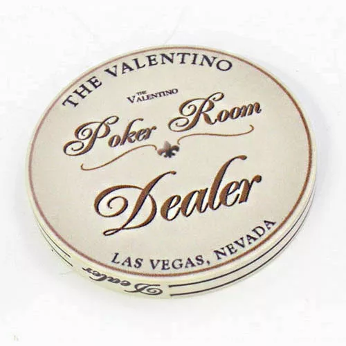 Jetoane dealer, ceramice, Valentino