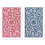 Carti de joc Bridge 100% plastic, Copag Elite Rosu-Albastru, set dublu