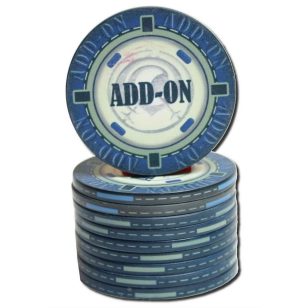 Jeton poker Add-on ceramica