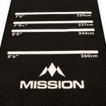 Covor darts Mission Samurai 290×60cm