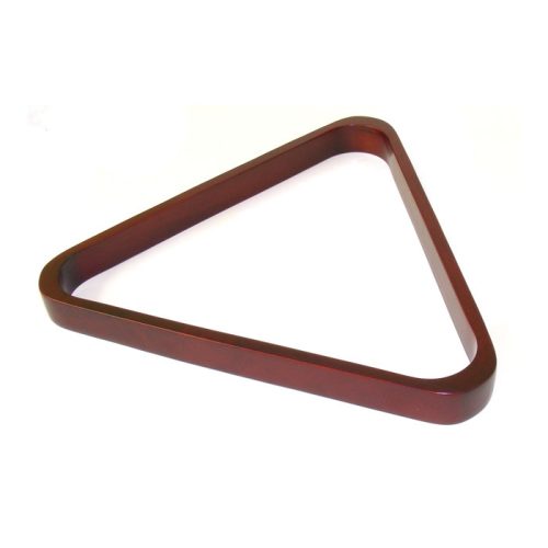 Triunghi pool biliard pentru bile de 50,8, mm, mahagon