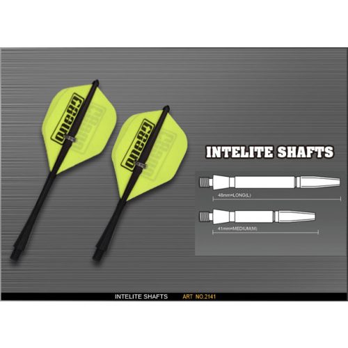 Tije darts INTELITE medium, negru ONE80