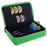 Husa darts ONE80 D-Box, negru, pentru un set