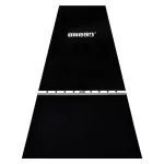 Covor darts One80, linie de start din lemn, latime 90cm, negru-alb
