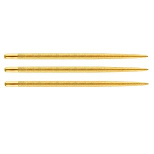 Varf darts steel One80 Long taper Sand Coated 55mm, auriu