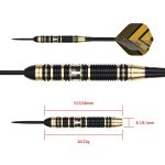Set darts One80 Mobilizer 02 steel 20g cupru