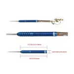 Set sageti darts ONE80 steel Ice Dragon 26g, 90% wolfram