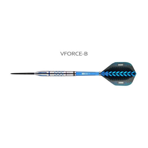 Sageti darts steel One80 Vforce-B 22g, 90% tungsten