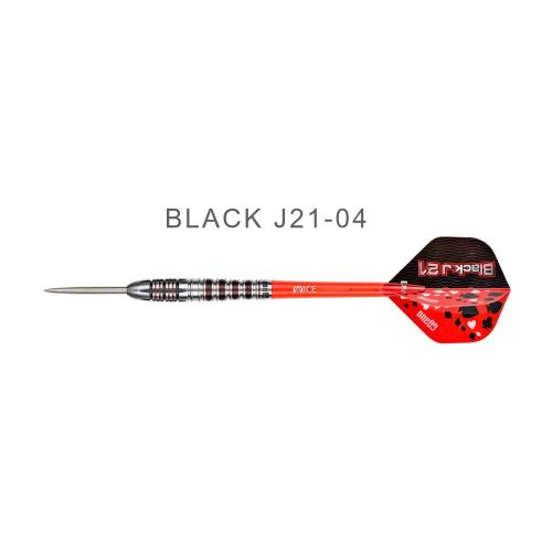 Sageti darts steel ONE80 Black J21 v04 23g 90% tungsten