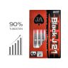 Sageti darts steel ONE80 Black J21 v04 23g 90% tungsten