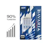 Set darts soft One80 Bavaria Ultra O3 19g, 90% tungsten