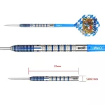 Set sageti darts steel One80 Bavaria Ultra O3 21g, 90% wolfram