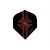 Fluturasi Darts One80 Star, rosu