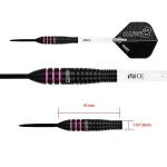 Set sageti darts steel One80 Raise B-PI, 21g, 80% wolfram