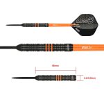 Set sageti darts steel One80 Raise B-OR, 21g, 80% wolfram