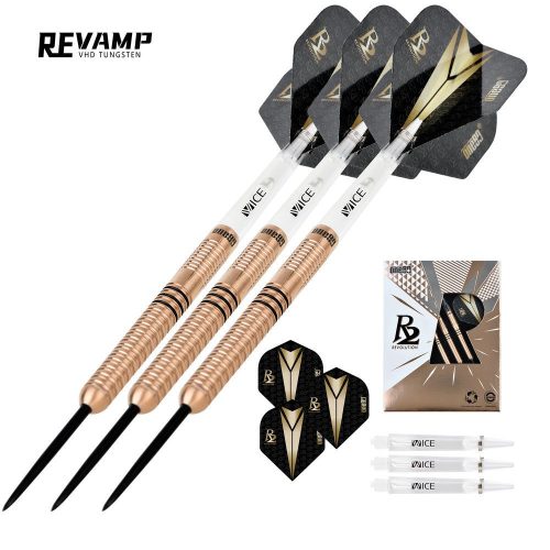 Set sageti darts steel One80 Jonny Chong Signature V2, 23g, 90% wolfram