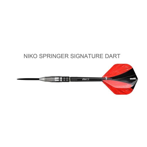 Set sageti darts steel One80 Niko Springer 22g, 90% wolfram