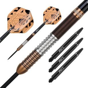 Set sageti darts steel One80 Nicole Regnaud Signature Dart 23g, 90% wolfram