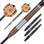 Set sageti darts steel One80 Luxor Gamma 23g, 90% wolfram