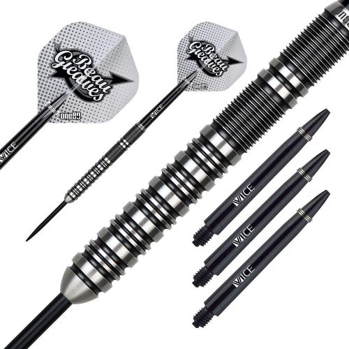 Set sageti darts steel One80 Beau Greaves HD 23g, 80% wolfram