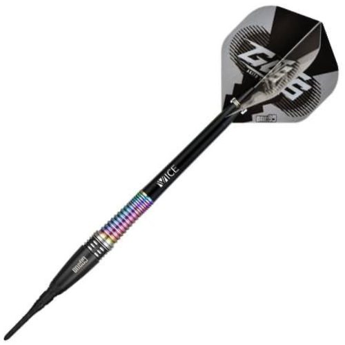 Set darts  soft One80 Akito Yamagata Guts 18g, 90% wolfram