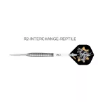 Set darts steel One80 R2 Interchange Re-ptile 24g, 90% wolfram