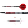 Set darts soft One80 Jaime Nunez Cortes 19g, 90% wolfram