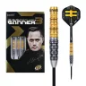 Set darts steel One80 Gunner III, 23g, 90% wolfram