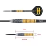 Set darts steel One80 Gunner III, 23g, 90% wolfram