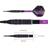 Set darts soft One80 Jelle Klaasen HD 18g, 80% wolfram