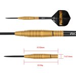 Set darts steel One80 Sandstorm 02  22g 90% wolfram