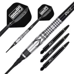 Set sageti darts soft ONE80 kaori Miura negru  20g, 90% wolfram